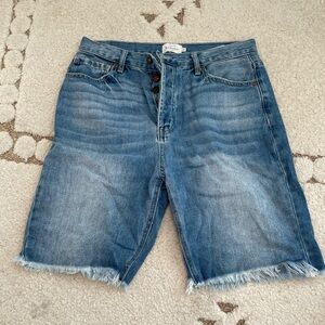 Baggy Bermuda shorts